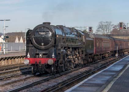Purchase photo of 70013 OLIVER CROMWELL at Redhill