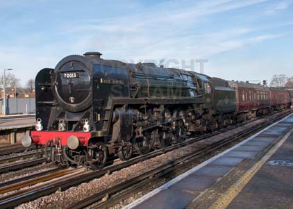 Purchase photo of 70013 OLIVER CROMWELL at Redhill