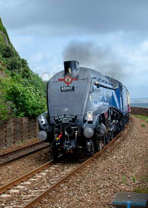 Purchase photo of 60007 SIR NIGEL GRESLEY at Teignmouth