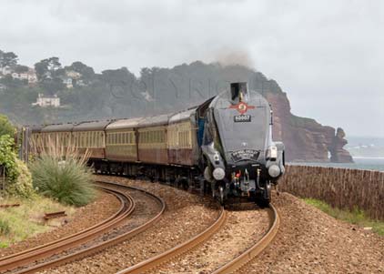 Purchase photo of 60007 SIR NIGEL GRESLEY at Teignmouth