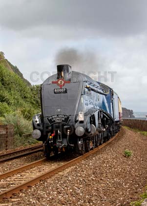 Purchase photo of 60007 SIR NIGEL GRESLEY at Teignmouth