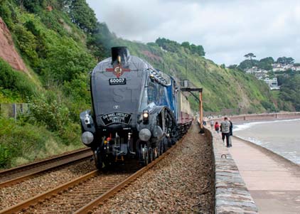 Purchase photo of 60007 SIR NIGEL GRESLEY at Teignmouth
