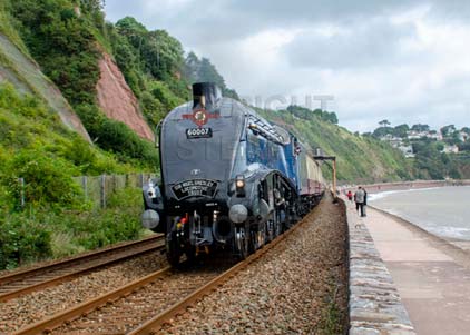 Purchase photo of 60007 SIR NIGEL GRESLEY at Teignmouth