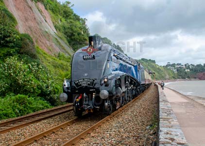 Purchase photo of 60007 SIR NIGEL GRESLEY at Teignmouth