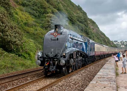 Purchase photo of 60007 SIR NIGEL GRESLEY at Teignmouth