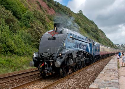 Purchase photo of 60007 SIR NIGEL GRESLEY at Teignmouth