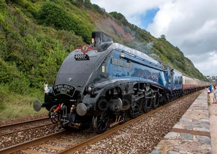 Purchase photo of 60007 SIR NIGEL GRESLEY at Teignmouth