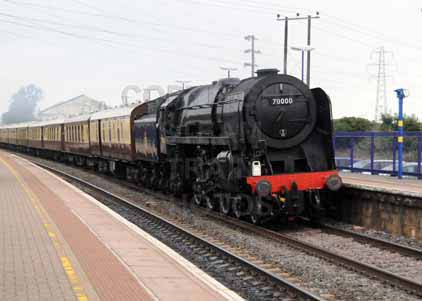 Purchase photo of 70000 BRITANNIA at Thatcham