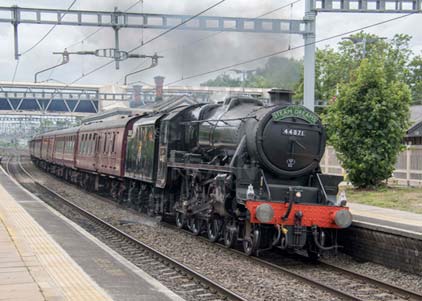 Purchase photo of 44871 Black Five at Tilehurst