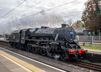 Purchase photo of 44871 Black Five at Tilehurst
