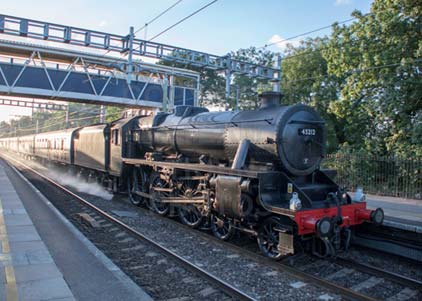 Purchase photo of 45212 Black Five at Tilehurst