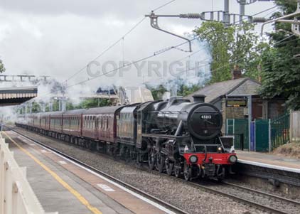 Purchase photo of 45212 Black Five at Tilehurst