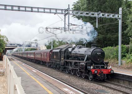 Purchase photo of 45212 Black Five at Tilehurst