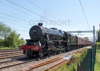 Purchase photo of 45212 Black Five at Tilehurst