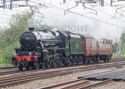 Purchase photo of 45212 Black Five at Tilehurst