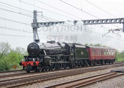 Purchase photo of 45212 Black Five at Tilehurst