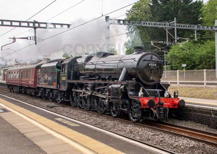 Purchase photo of 45212 Black Five at Tilehurst
