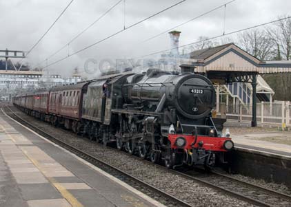 Purchase photo of 45212 Black Five at Tilehurst