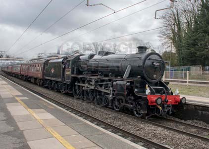 Purchase photo of 45212 Black Five at Tilehurst