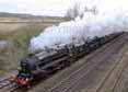 Photograph of Black Five - 44871 Black Five &  45407 THE LANCASHIRE FUSILIER at Tilehurst on 11/12/14