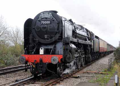 Purchase photo of 70000 BRITANNIA at Tilehurst