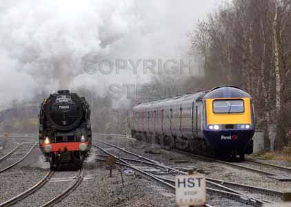 Purchase photo of 70000 BRITANNIA at Tilehurst