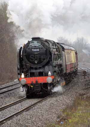 Purchase photo of 70000 BRITANNIA at Tilehurst