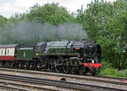 Purchase photo of 70000 BRITANNIA at Tilehurst