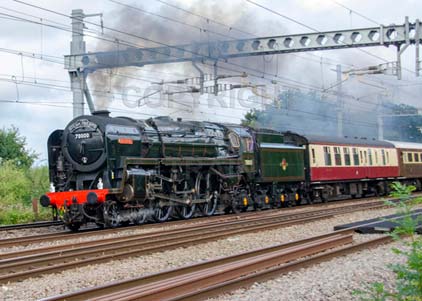 Purchase photo of 70000 BRITANNIA at Tilehurst