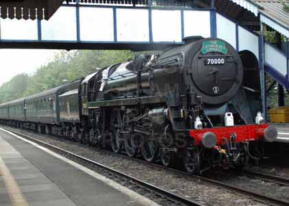 Purchase photo of 70000 BRITANNIA at Tilehurst