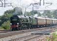 Photograph of CLAN LINE - 35028 CLAN LINE at Tilehurst on 05/09/18