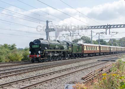 Purchase photo of 35028 CLAN LINE at Tilehurst
