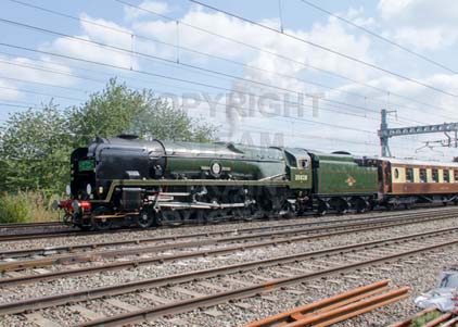 Purchase photo of 35028 CLAN LINE at Tilehurst