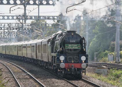 Purchase photo of 35028 CLAN LINE at Tilehurst