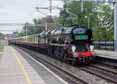 Photograph of CLAN LINE - 35028 CLAN LINE at Tilehurst on 06/09/17