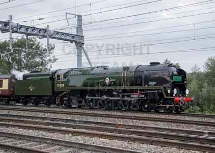 Purchase photo of 35028 CLAN LINE at Tilehurst
