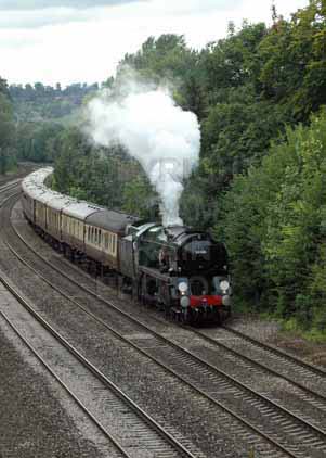 Purchase photo of 35028 CLAN LINE at Tilehurst
