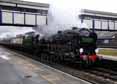 Photograph of CLAN LINE - 35028 CLAN LINE at Tilehurst on 16/03/13