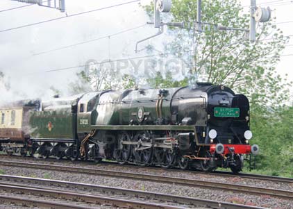 Purchase photo of 35028 CLAN LINE at Tilehurst