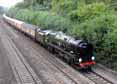 Photograph of CLAN LINE - 35028 CLAN LINE at Tilehurst on 17/08/12