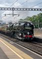Photograph of CLAN LINE - 35028 CLAN LINE at Tilehurst on 18/05/22