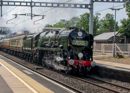 Purchase photo of 35028 CLAN LINE at Tilehurst