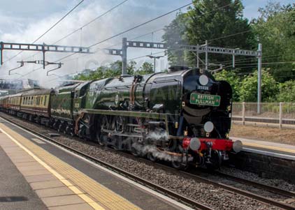 Purchase photo of 35028 CLAN LINE at Tilehurst