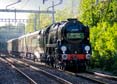 Photograph of CLAN LINE - 35028 CLAN LINE at Tilehurst on 19/05/21