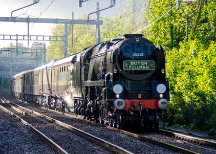 Purchase photo of 35028 CLAN LINE at Tilehurst