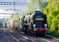 Photograph of CLAN LINE - 35028 CLAN LINE at Tilehurst on 19/05/21