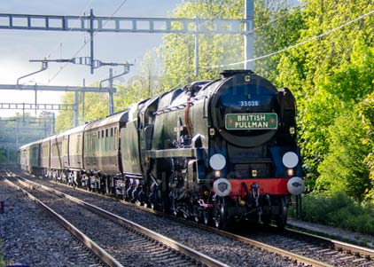 Purchase photo of 35028 CLAN LINE at Tilehurst