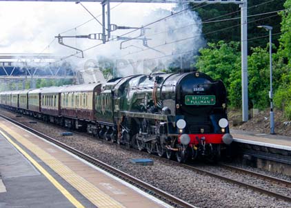 Purchase photo of 35028 CLAN LINE at Tilehurst