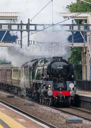Purchase photo of 35028 CLAN LINE at Tilehurst