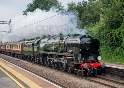 Purchase photo of 35028 CLAN LINE at Tilehurst